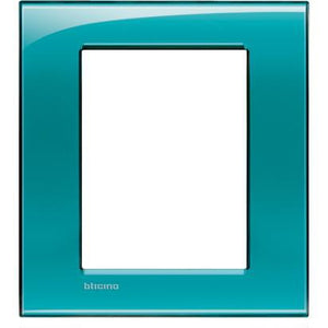 Living Light - Placca 3+3P Verde - LNA4826VD