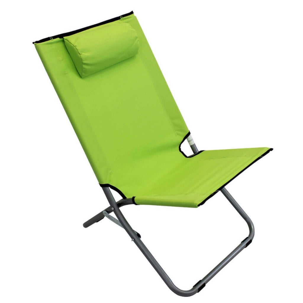 Spiaggina mare prendisole Pieghevole in Acciaio Oxford cm 76x50x74 - BOOKER