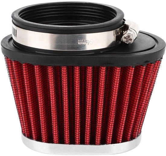 Filtro d'aria per motocicletta - Coppa filtro a forma di cappello - Accessorio per migliorare prestazioni - Riduzione dell'usura - Durata 50.000 km - Miglioramento della ventilazione dell'aria di aspirazione - Filtro dell'aria per motore