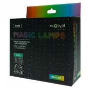 Tenda luminosa LED RGB 400 IP65 Ecolight 2x2 m