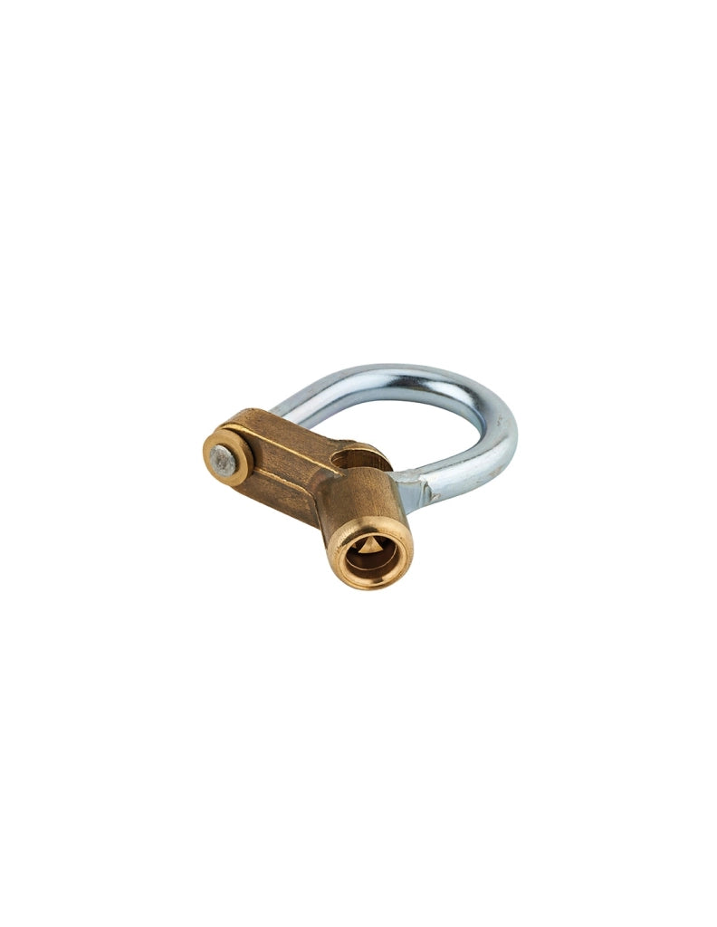 Lucchetto 29 chiave triangolare base angolare 5mm, acciaio, da esterno - contatori, quadri elettrici, VVF, pompieri, manutenzione - THIRARD