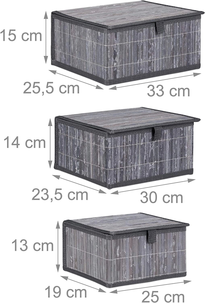 Set di 3 cestini decorativi in ​​bambù grigio 13_0002491_4
