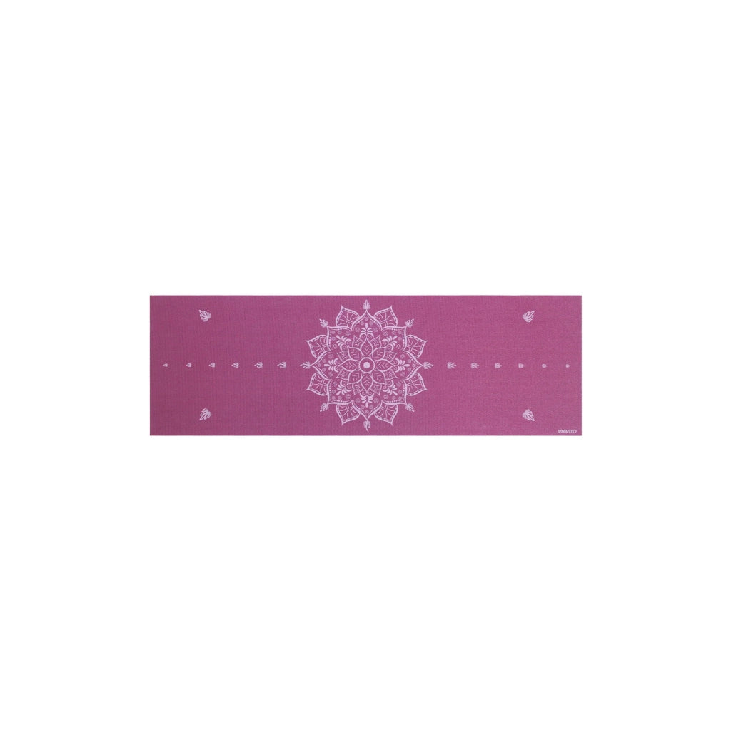 Tappetini per yoga e fitness - Viavito - 4mm - Melanzana liscia