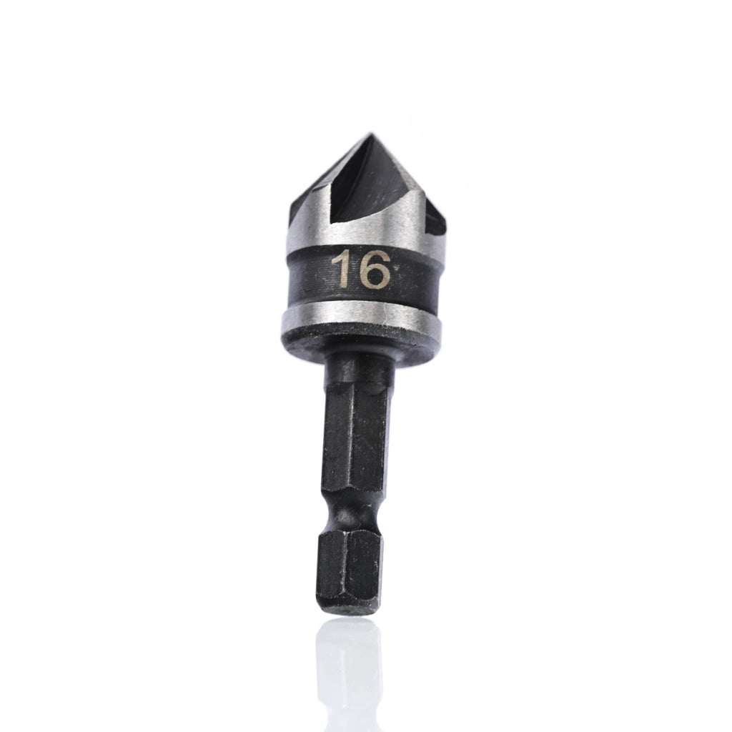 Set di Svasatori Rosfix 12, 16, 19 mm – Acciaio Inossidabile | Compatibile con Trapani Avvitatori | Precisione e Durata