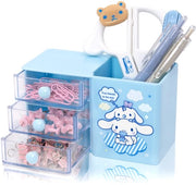 Penne per Anime Bureau Kantoorbenodigdheden Contenitore Penne per Bureau Bicchierino per Matite Borsa per Pennarelli Make-up