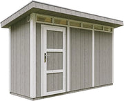 Casetta da Giardino di QUALIT? PREMIUM 4,3m?²-L161xW411cm - TIMBELA M902-CAVERN STEEL