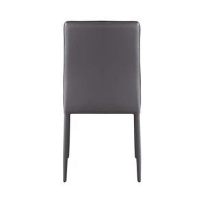 SEDIA BLOSSOM CON RIVESTIMENTO IN ECOPELLE MARRONE