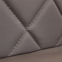 SEDIA BLOSSOM CON RIVESTIMENTO IN ECOPELLE MARRONE