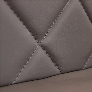 SEDIA BLOSSOM CON RIVESTIMENTO IN ECOPELLE MARRONE