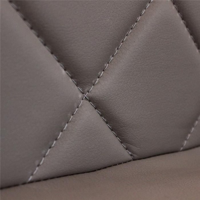 SEDIA BLOSSOM CON RIVESTIMENTO IN ECOPELLE MARRONE