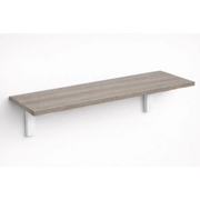 Mensola da Muro da appoggio in Legno nobilitato spessore 1,8 cm in colore Olmo 60x30 cm