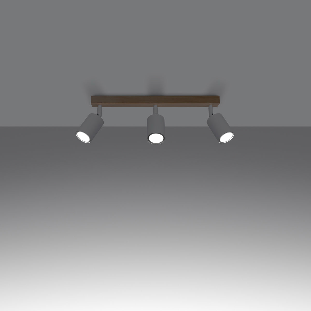 Lampada a soffitto VERDO 3L bianco