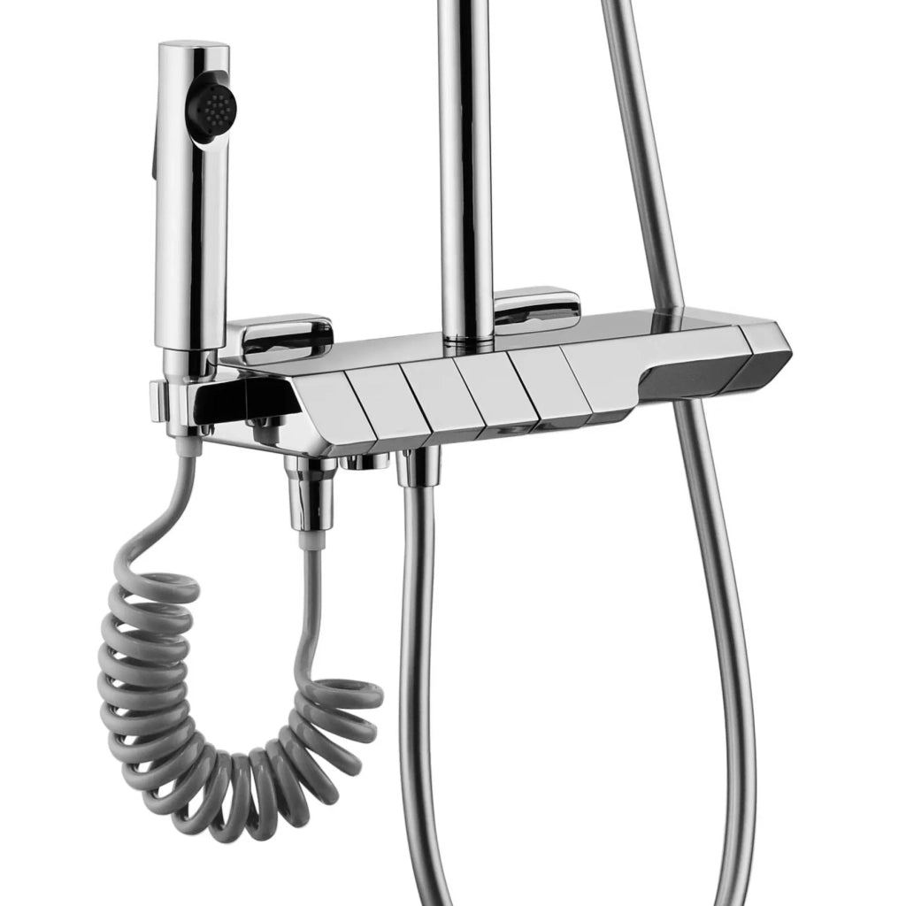 Set Doccia Con Termostato Rea Rob Chrome