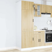 Armadio da Cucina Porto Rovere Sonoma in Legno Multistrato