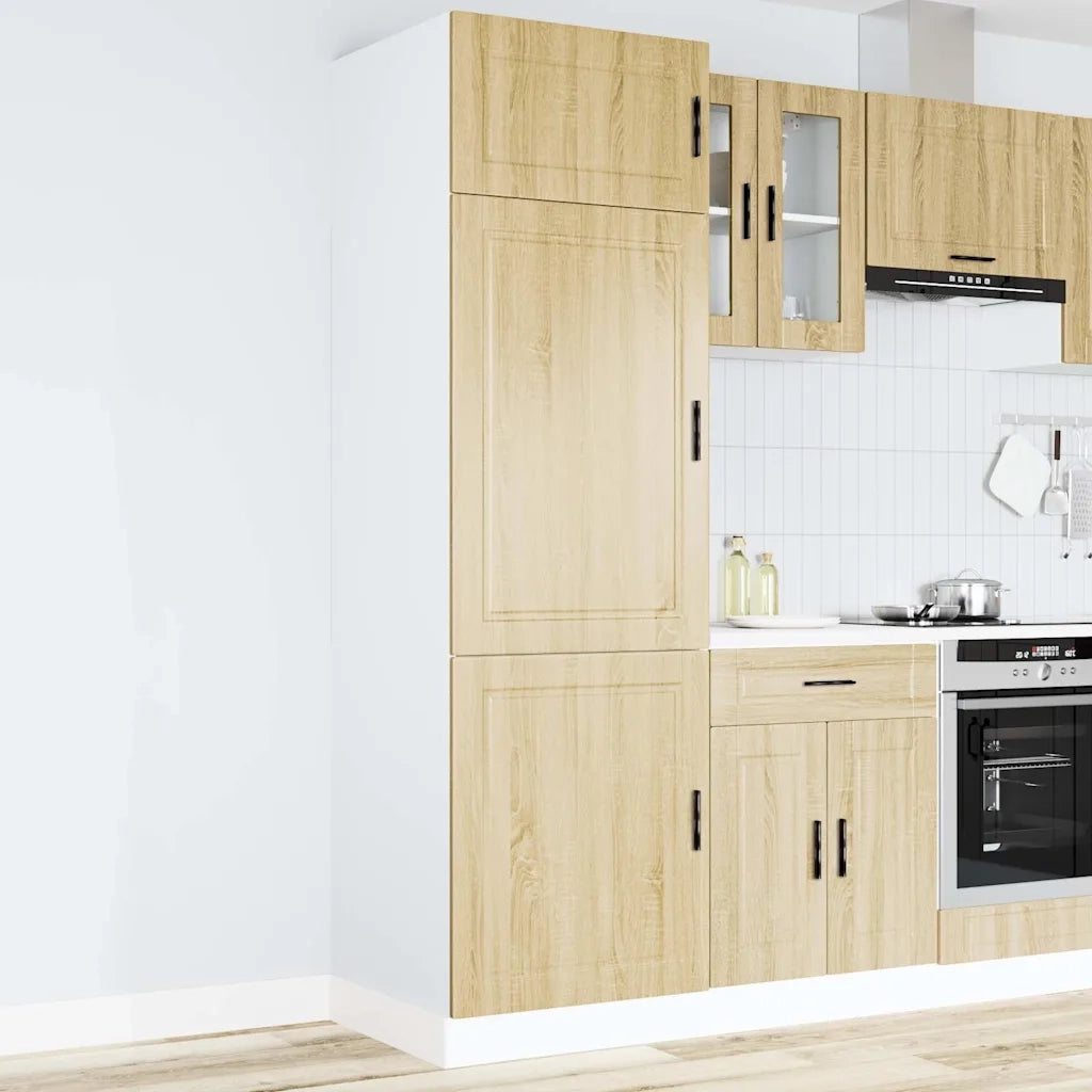 Armadio da Cucina Porto Rovere Sonoma in Legno Multistrato