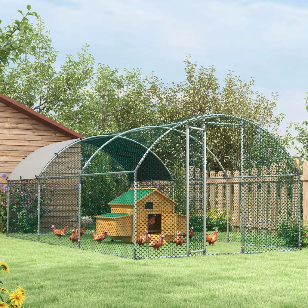 Pollaietto per 4 galline in legno ¨C zephmum ¨C giallo