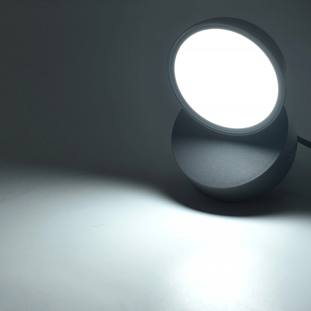 APPLIQUE LED DA ESTERNO 12W CON CCT SWITCH - ILLUMINAZIONE REGOLABILE A 3 TEMPERATURE DI COLORE IP54 DESIGN MODERNO IN ALLUMINIO