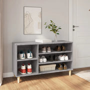 Scarpiera-Scaffale per scarpe Grigio Sonoma 102x36x60 cm in Legno Multistrato 372805