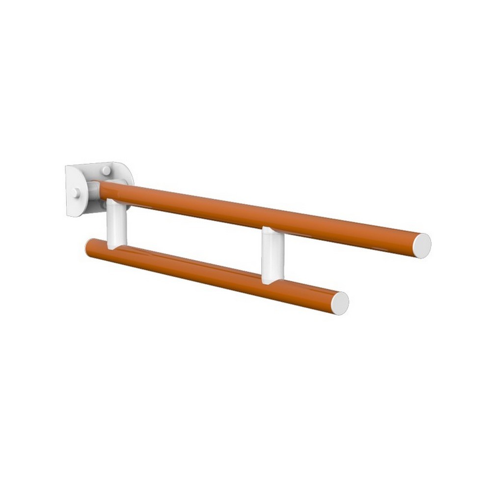Barra maniglione ribaltabile cm 60 arancio