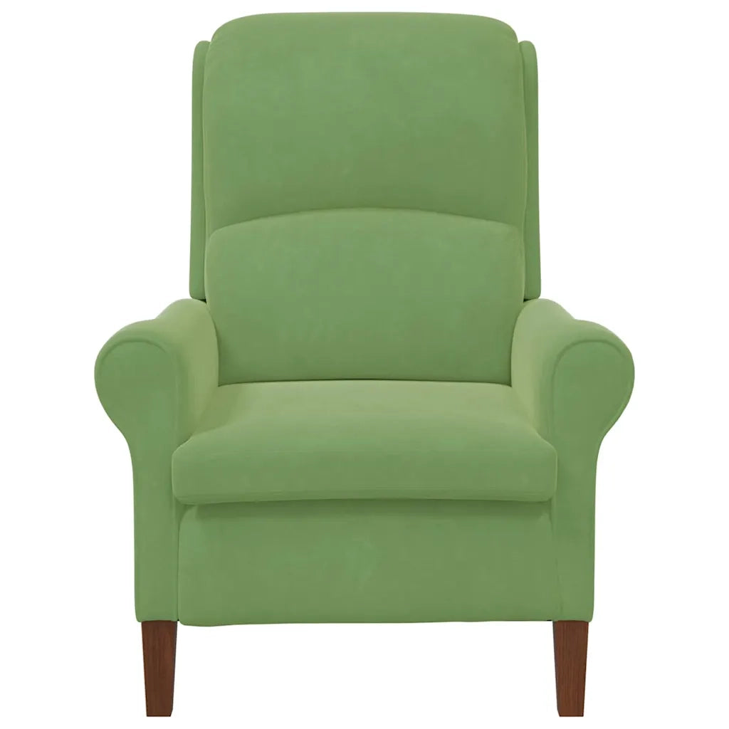 Divano Sedia-Poltrona Verde chiaro Velluto 151368