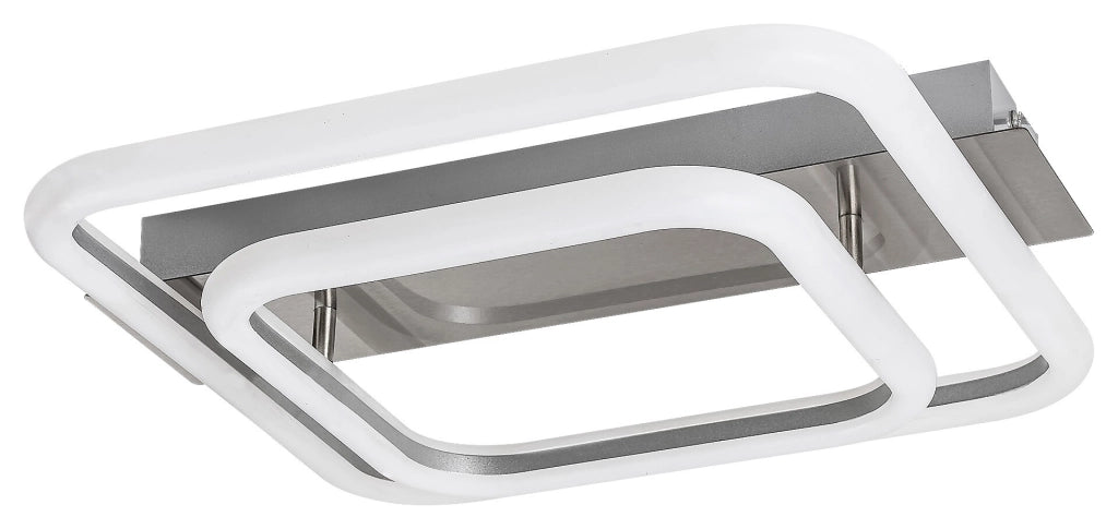 Plafoniera LED moderna Rabalux Fandral 33W cromo satinato