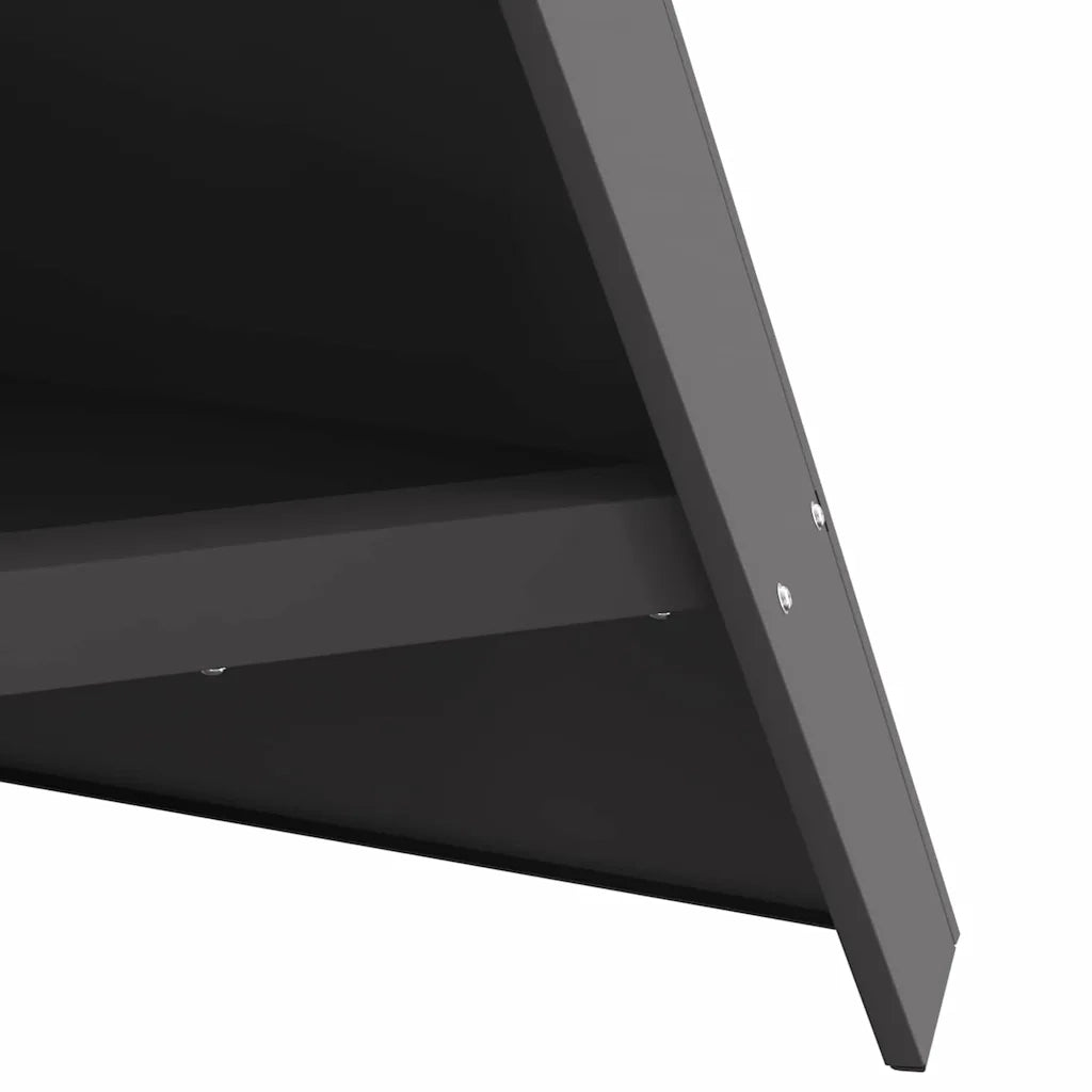 Focolare Nero 58 x 40 x 100 cm Acciaio CFW2751862