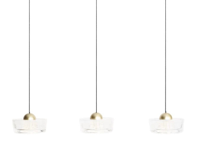 Lampada sospensione Lipari Maxlight LED 22W 3 luci bianca