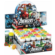 Trade Shop - Bolle Di Sapone Avengers Confezione 36 Pz Flacone 60 Ml Gadget Party -