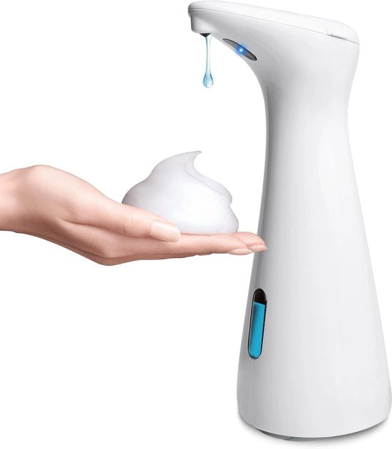 Dispensatore di sapone automatico da parete con sensore infrarosso - senza perforazione