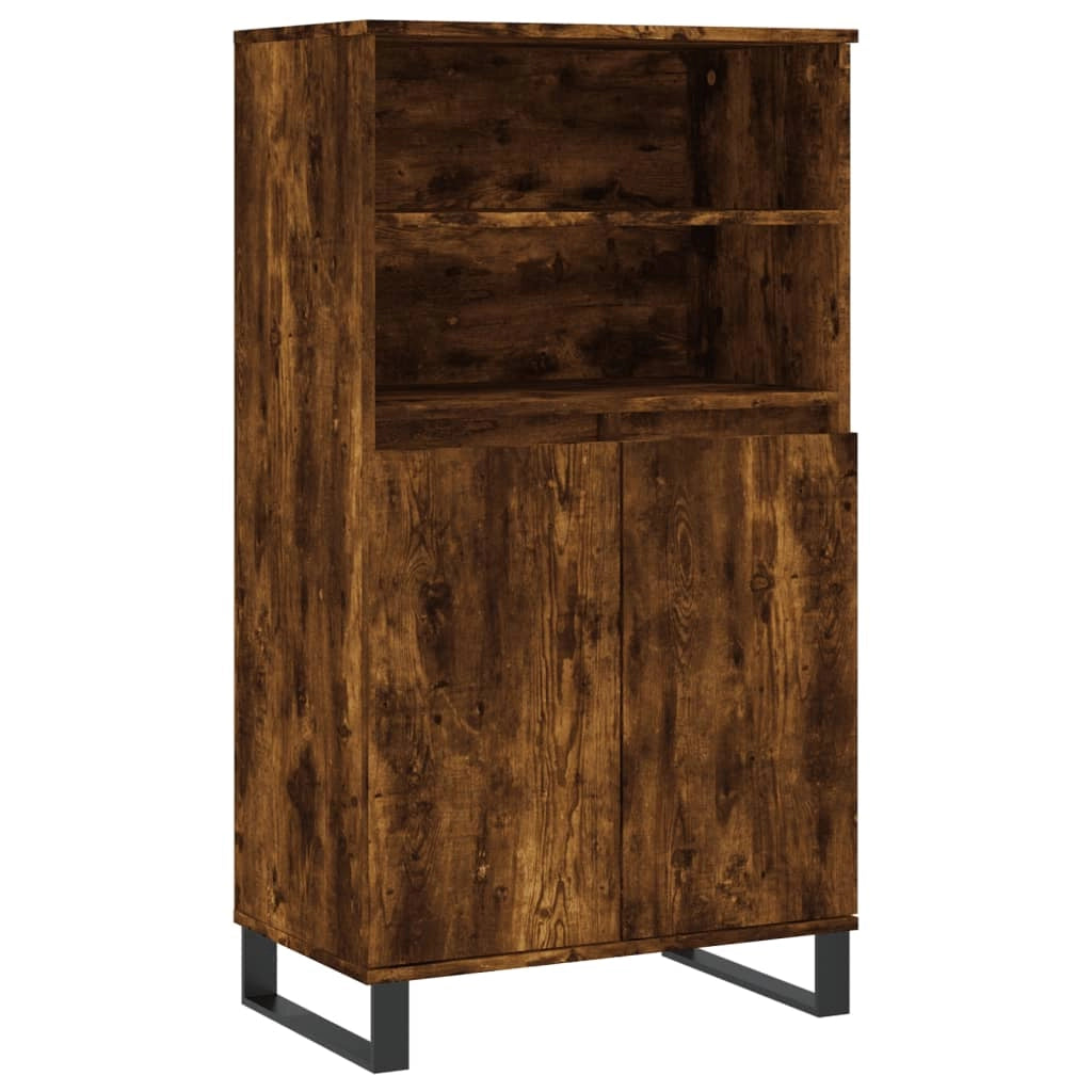 Buffet credenza cassettiera armadio mobile contenitore organizer cucina soggiorno salotto alto 60 x 36 x 110 cm legno ingegnerizzato marrone 02_0033376
