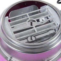 Macchina per Zucchero Filato in PP, Acciaio Inox e Alluminio 450W 27 x 26 x 18cm Rosa