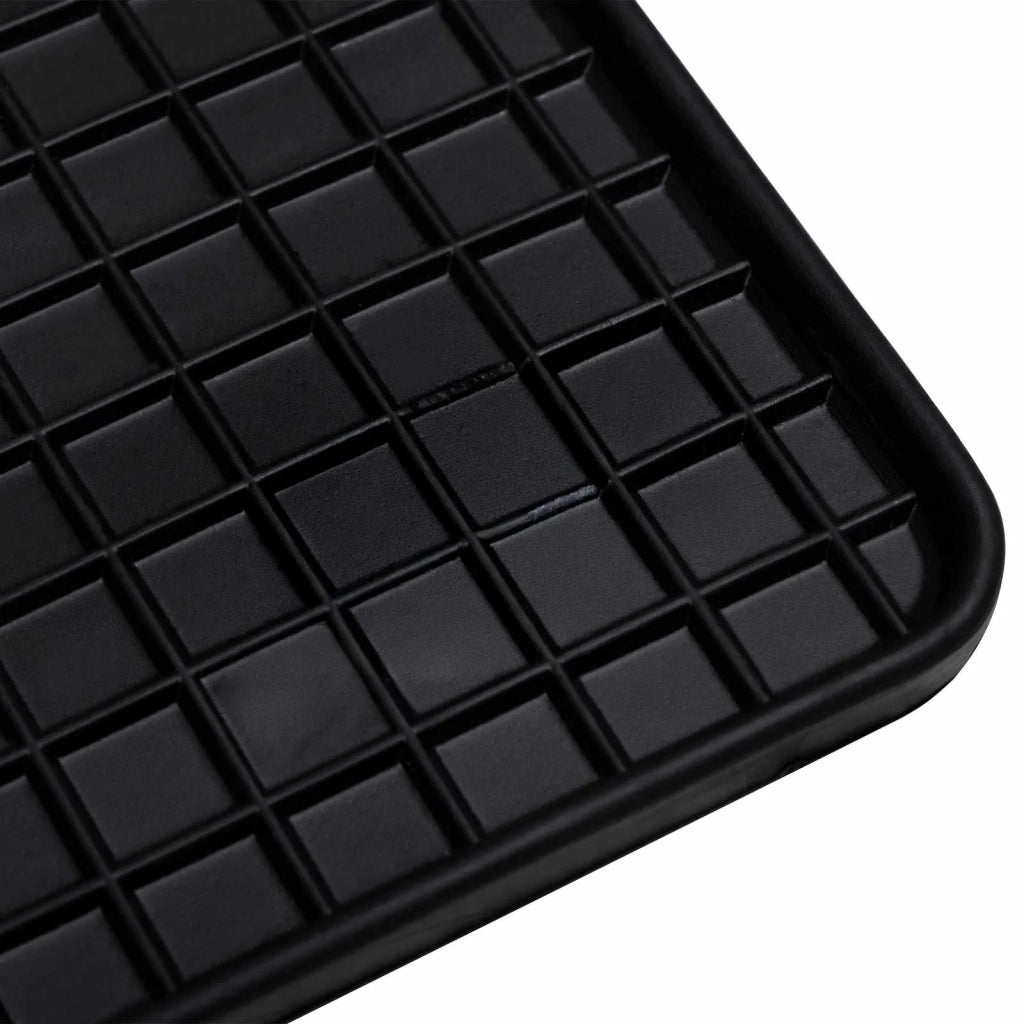 Tappetino per Auto 4 pcs Nero Gomma 42029146