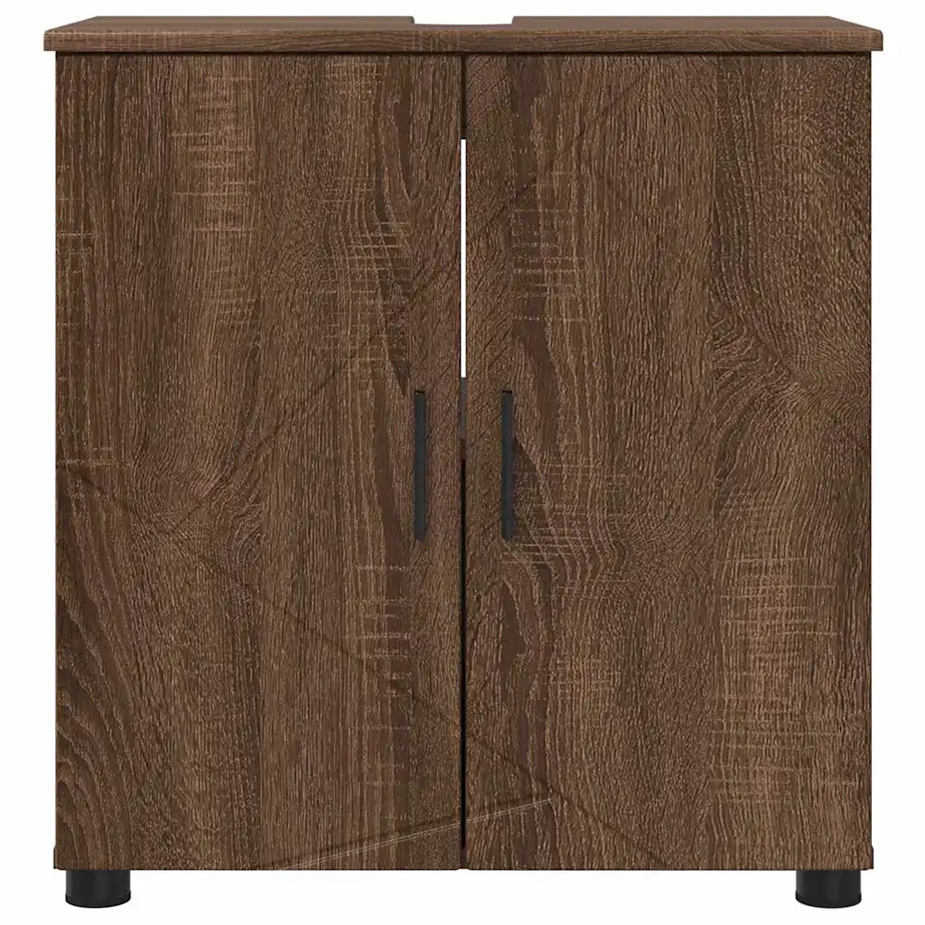 Mobile da Bagno con porta Rovere Marrone 61 x 35 x 64 cm
