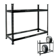 Porta pneumatici da 120 cm per 6-8 pneumatici fino a 150 kg altezza regolabile 16_0002907