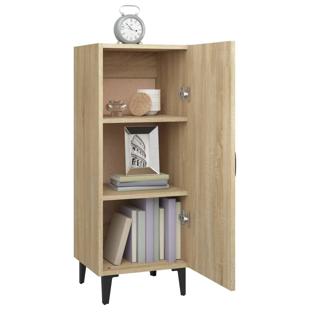 Credenza Rovere Sonoma 34,5x34x90 cm in Legno Multistrato 812333
