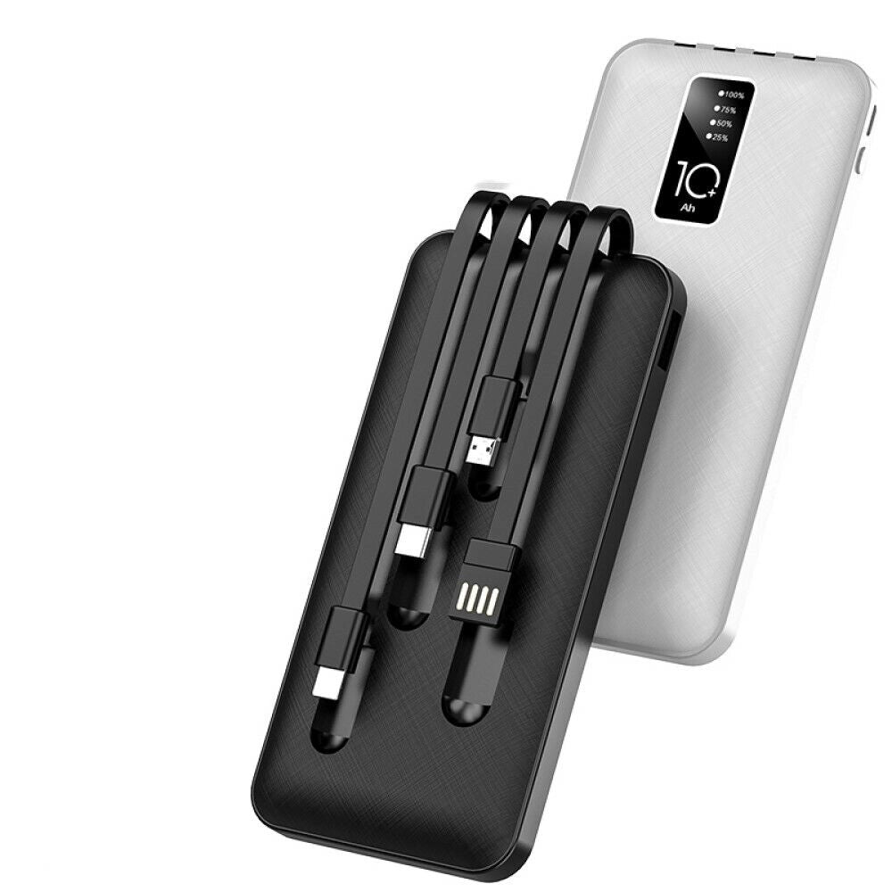 BATTERIA ESTERNA POWER BANK 20000 mAh 5V 2A USB Type-C per iPhone