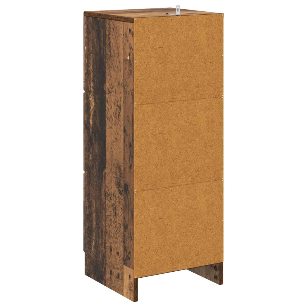 Mobile con Cassetti Legno antico 33 x 34,5 x 87 cm 895773