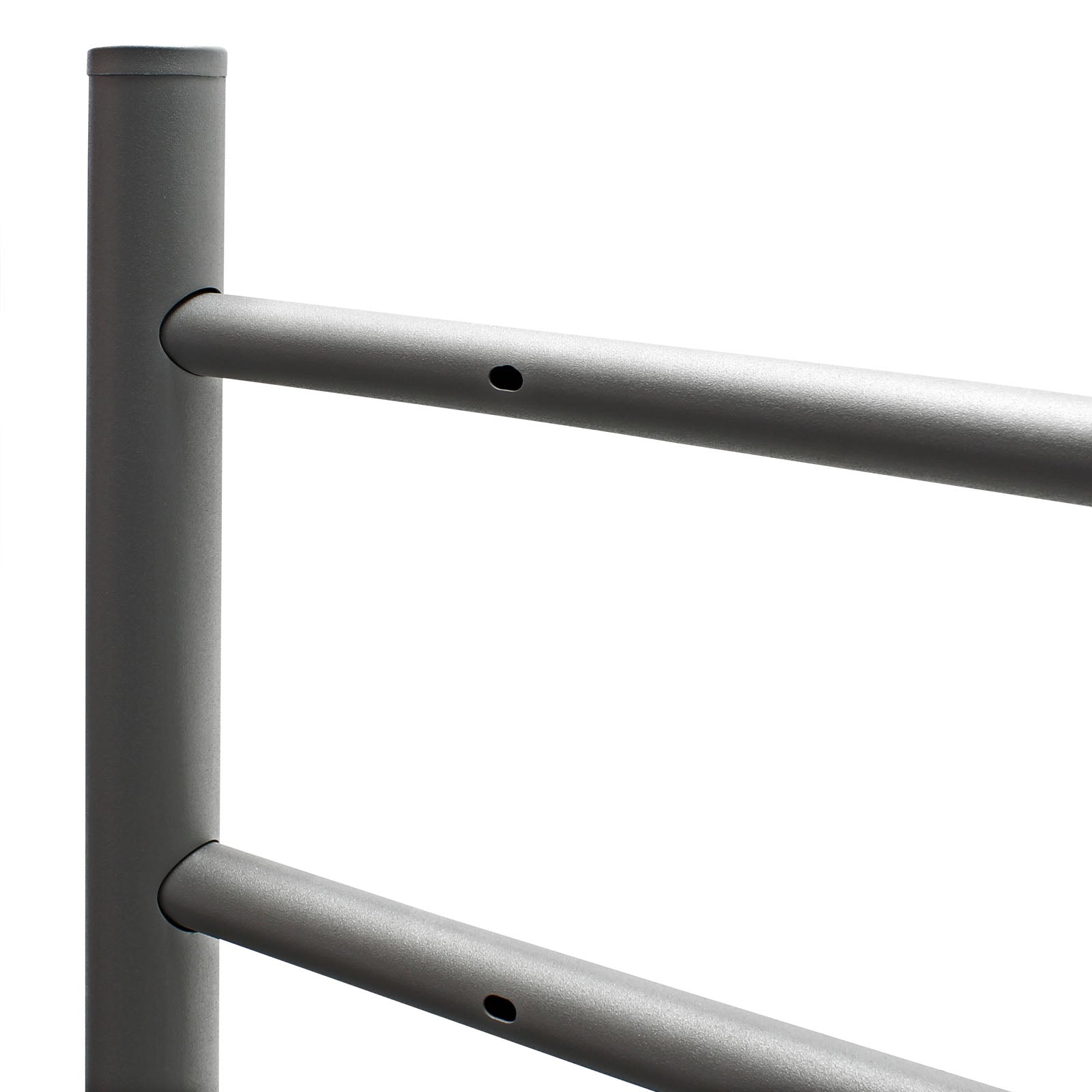 Telaio di supporto per cassetta postale singola autoportante, verniciato a polvere antracite