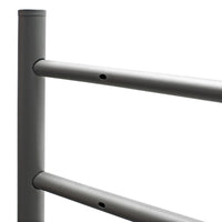 Telaio di supporto per cassetta postale singola autoportante, verniciato a polvere antracite