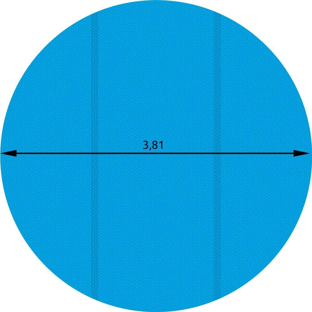 Copertura per piscina rotonda Ø 381 cm blu 3408099