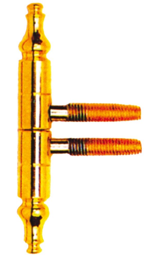 cerniera anuba barocco in acciaio bronzato ï mm. 13 cod:ferx.vit7926