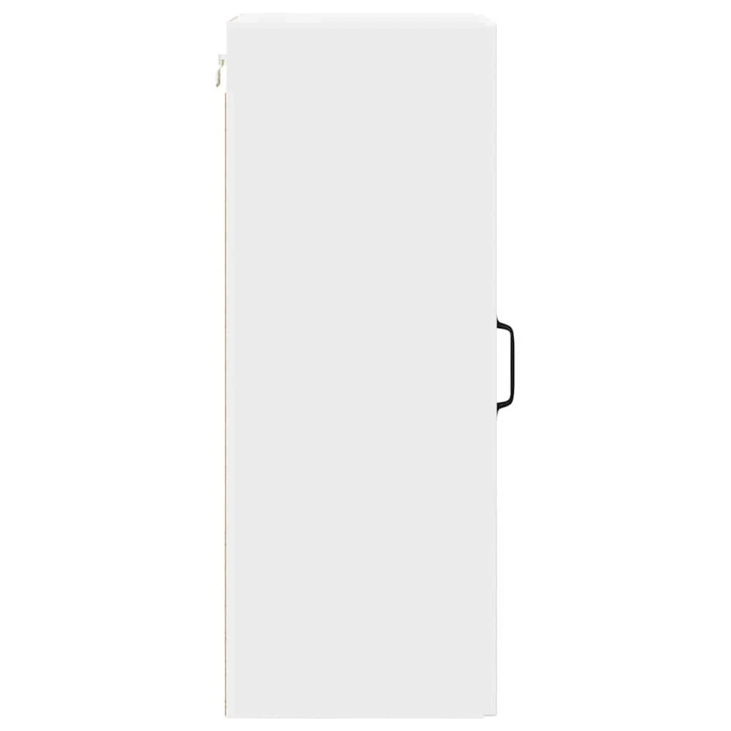 Mobile da cucina moderno e pratico a parete 30 x 31 x 80 cm in legno composito bianco 02_0054349