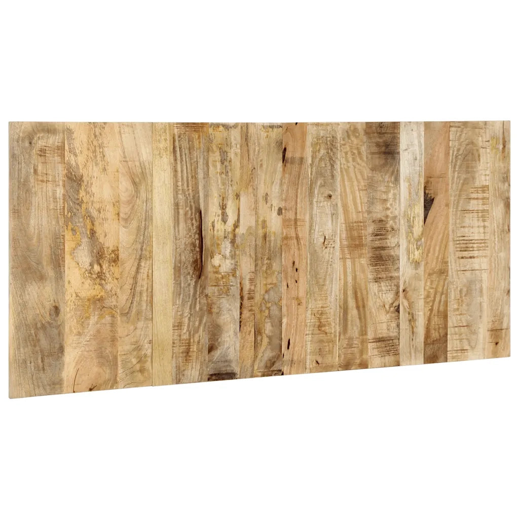 Testiera | Testata 180 cm in Legno Massello di Mango Grezzo