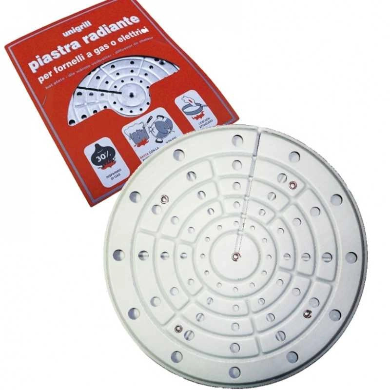 PIASTRA DISCO RADIANTE SALVA FIAMMA CUCINE E PIANI COTTURA DIAMETRO 20cm - UNIVERSALE