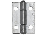 cerniera stretta perno fisso in acciaio zincato mm. 70x38 cod:ferx.vit49717