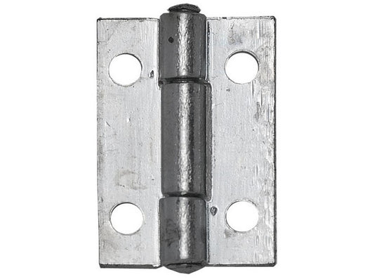 cerniera stretta perno fisso in acciaio zincato mm. 80x42 cod:ferx.vit49718