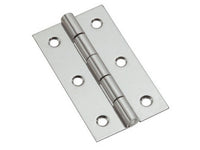 cerniera perno fisso inox stretta  mm.50x30 cod:ferx.vit45455