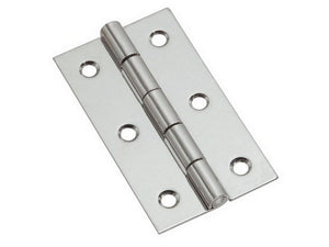 cerniera perno fisso inox stretta  mm.50x30 cod:ferx.vit45455