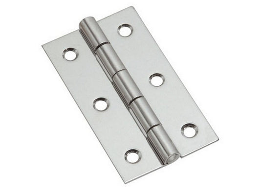 cerniera perno fisso inox stretta  mm.50x30 cod:ferx.vit45455