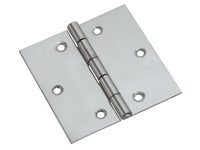 cerniera perno fisso inox quadra  mm.50x50 cod:ferx.vit45450